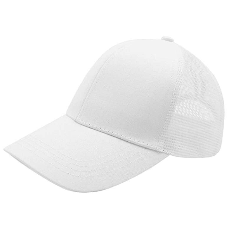 Promo Adjustable Mesh Trucker Ponytail 