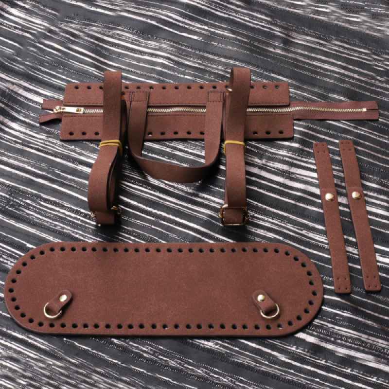 Jual 3x Set Womens Leather Handbag Parts Diy Knitting Bag Handbag Making Accessories Online Desember 2020 Blibli