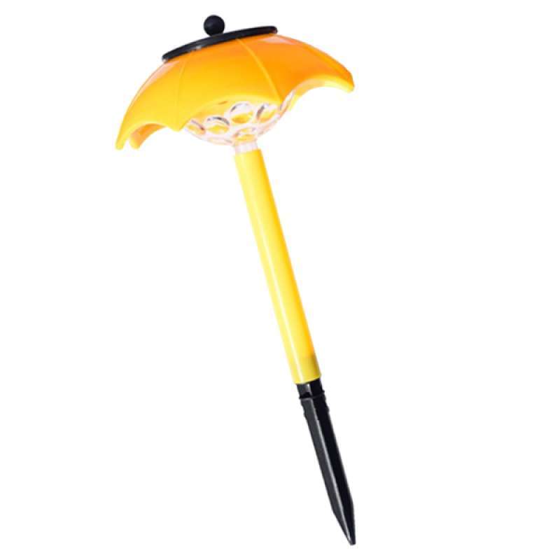 Jual Solar Waterproof Umbrella Shaped Light Colorful Patio Landscape Lamp Night Light Online Oktober 2020 Blibli Com