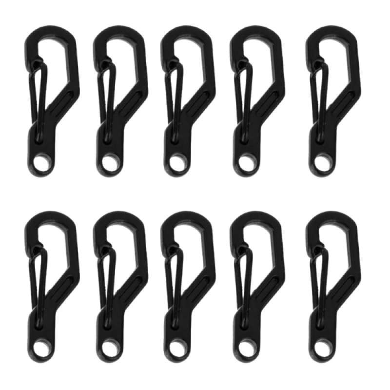 EDC Stainless Steel Carabiner Key Chain Clip Hook Buckle Keychain Outdoor Hiking 
