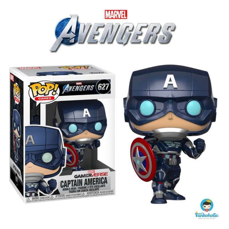 Jual Funko Pop! Games Marvel's Avengers Captain America (stark