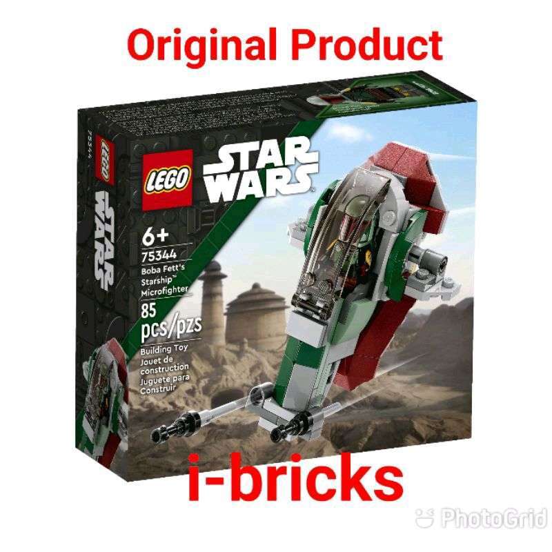 Promo LEGO Star Wars 75344 Boba Fett's Starship Microfighter