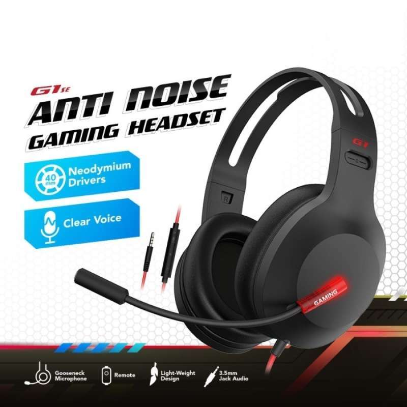 Jual Edifier G1 Se Black Gaming Headset Surround Sound Detachable Mic Murah Mei 2021 Blibli