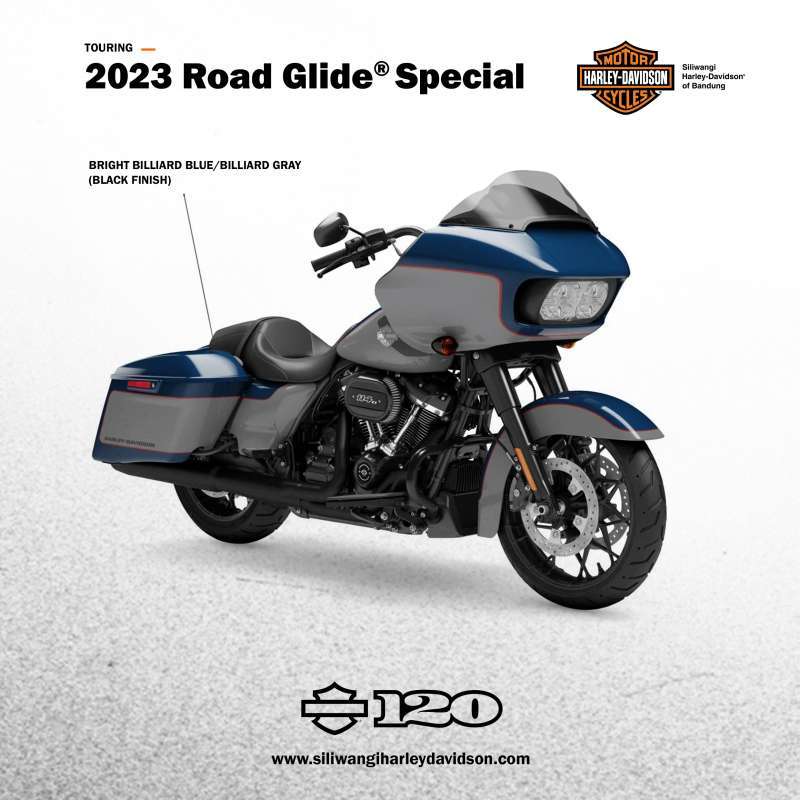 Jual 2023 Road Glide Special Bright Billiard Blue Billiard