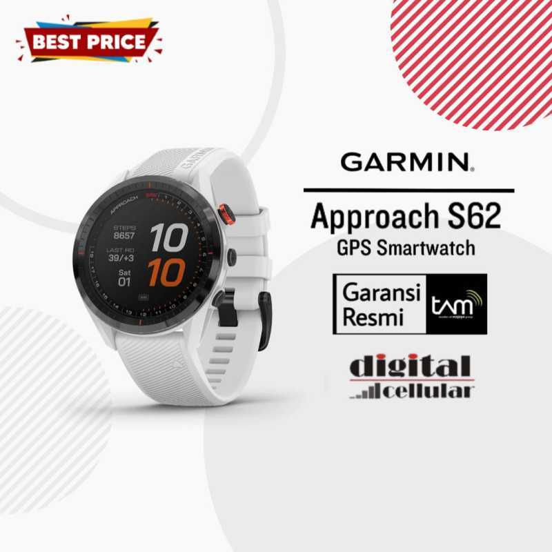 Jual Garmin Approach S62 Spesifikasi Original Murah Diskon