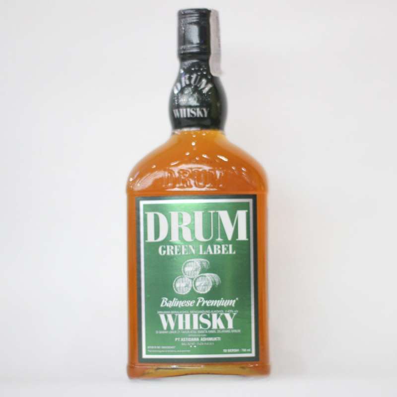 Promo DRUM Whisky Green Label 750ml Minuman di Seller Toko ...