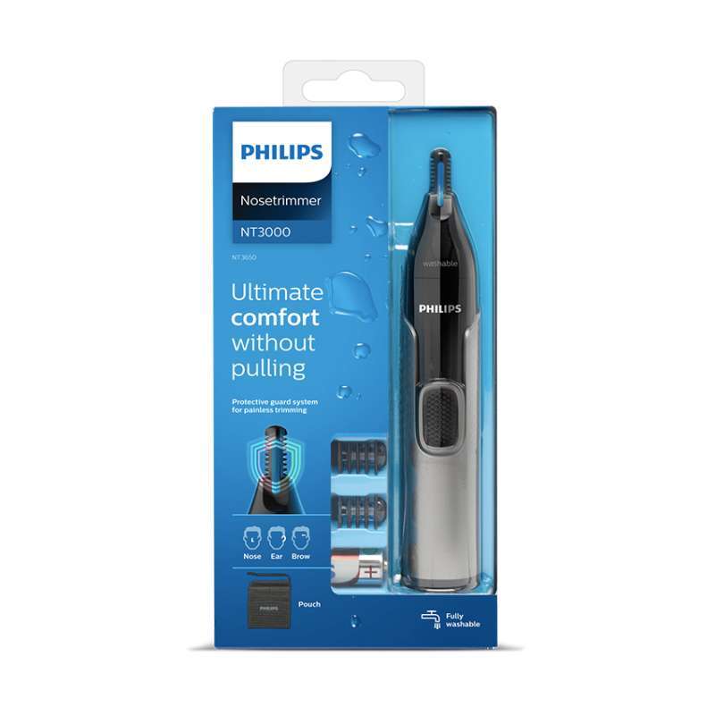Jual Philips Nt3650 16 Nosetrimmer Nose Ear Eybrow Trimmer Shaver Online November 2020 Blibli Com
