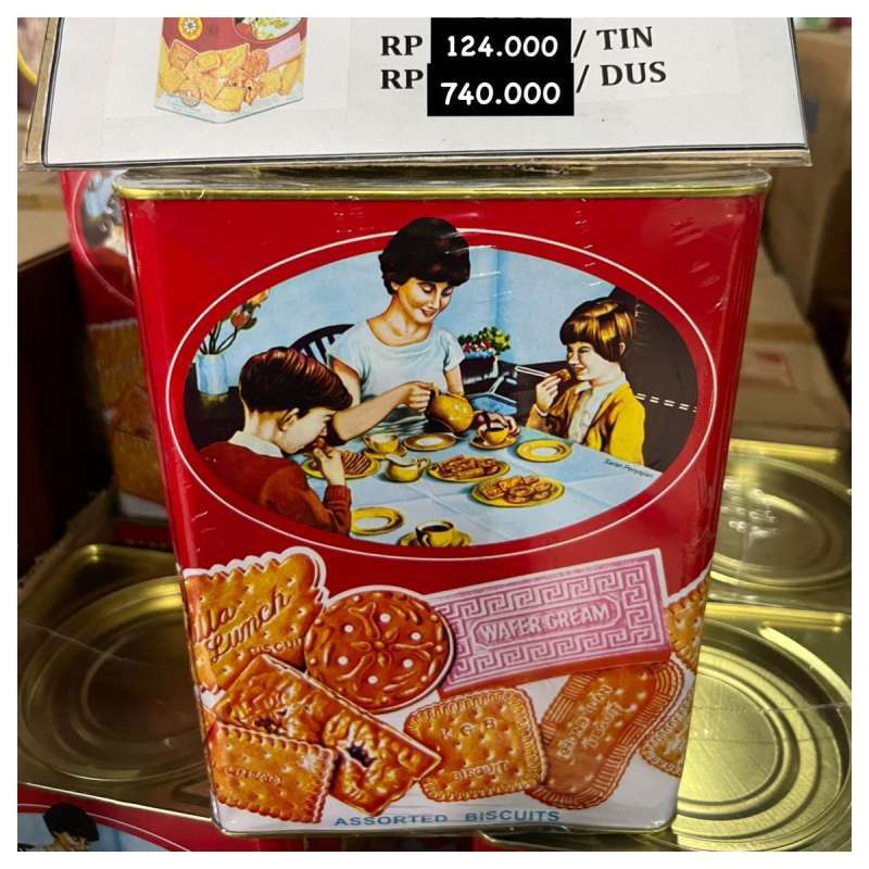 Biskuit Kongguan Kaleng Tanggung Gratis Ongkir 🔥 Harga