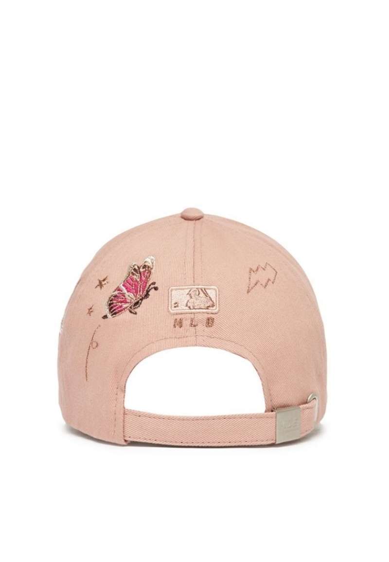 Jual MLB KOREA Gold Bee Ball Cap NEW YORK YANKEES pink di Seller SALLANGSALLANG Official Store