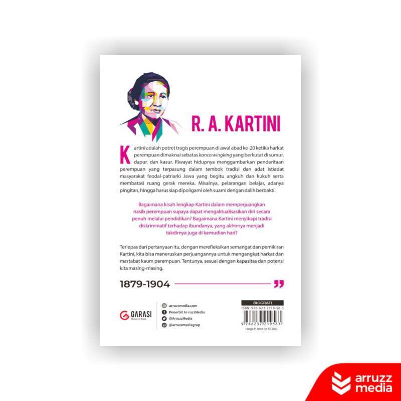 Jual Buku Biografi Ra Kartini 1879 1904 Online Januari 2021 Blibli