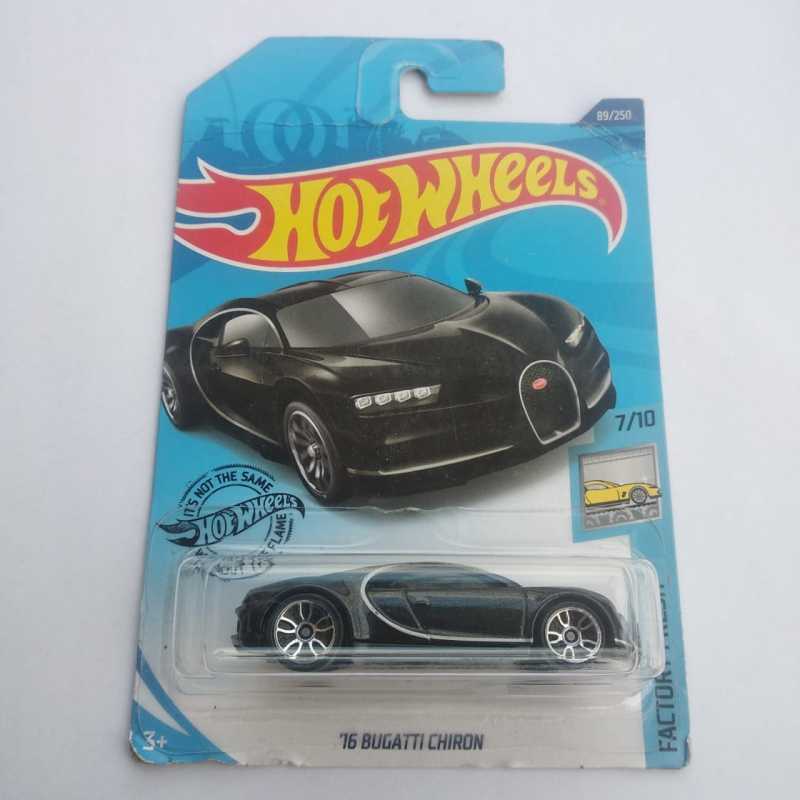 Jual Hot Wheels 16 Bugatti Chiron Black Kartu Rusak Online Maret 2021 Blibli