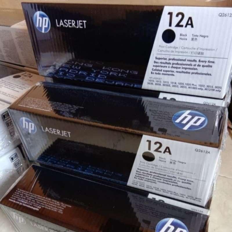 toner hp 12a original