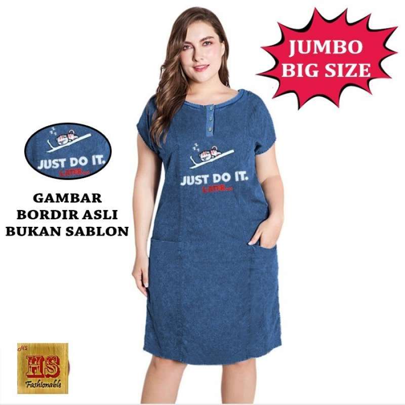 Promo Dress Denim Wanita / Dress Denim 