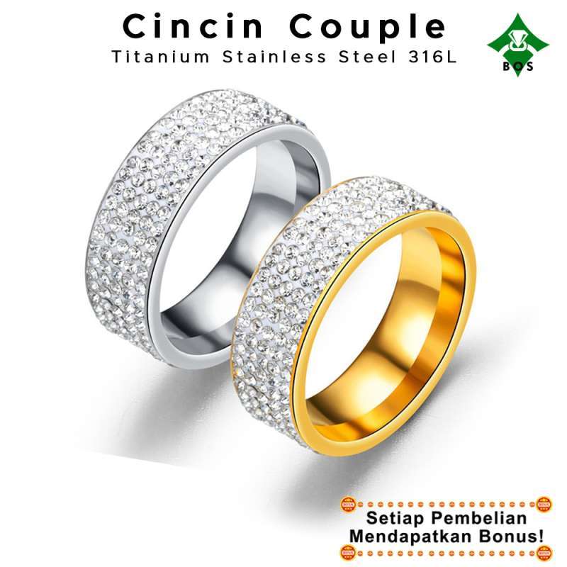 Jual Bos Cincin Couple Berlian Pria Wanita Titanium Tunangan Korea Asli Terbaru 2020 Emas Nikah Anti Karat Selamanya Online Februari 2021 Blibli Beli cincin emas 24k untuk di pake tunangan besok 1 agustus 2020 #cincinemaspasir #cincinemastunangan #cincinemas24k. blibli