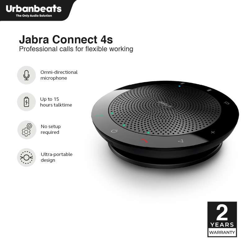 Promo Jabra Speaker Bluetooth Connect 4S Diskon 17% di Seller Urbanbeats  Official Store - Sumur Batu, Kota Jakarta Pusat | Blibli