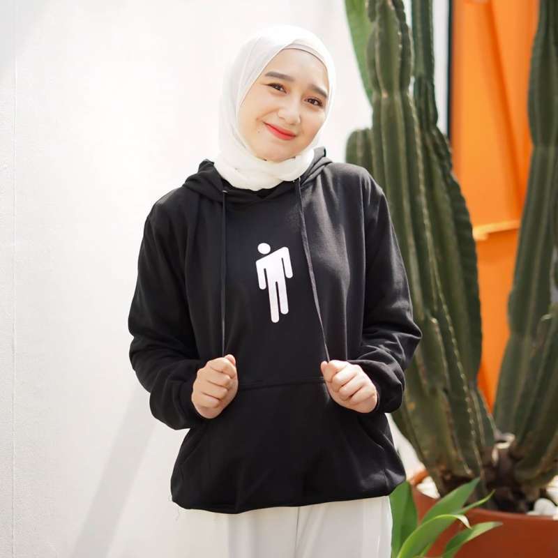 Jual MORASTORE SWEATER HOODIE CEWEK BILLIE EILISH JAKET HOODIE