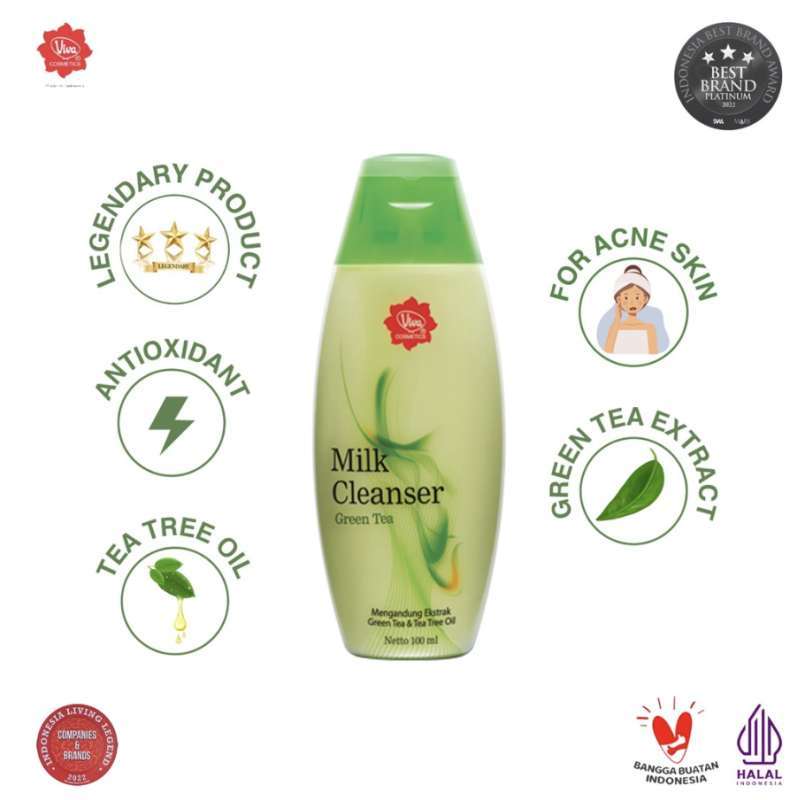 Milk cleanser store green tea