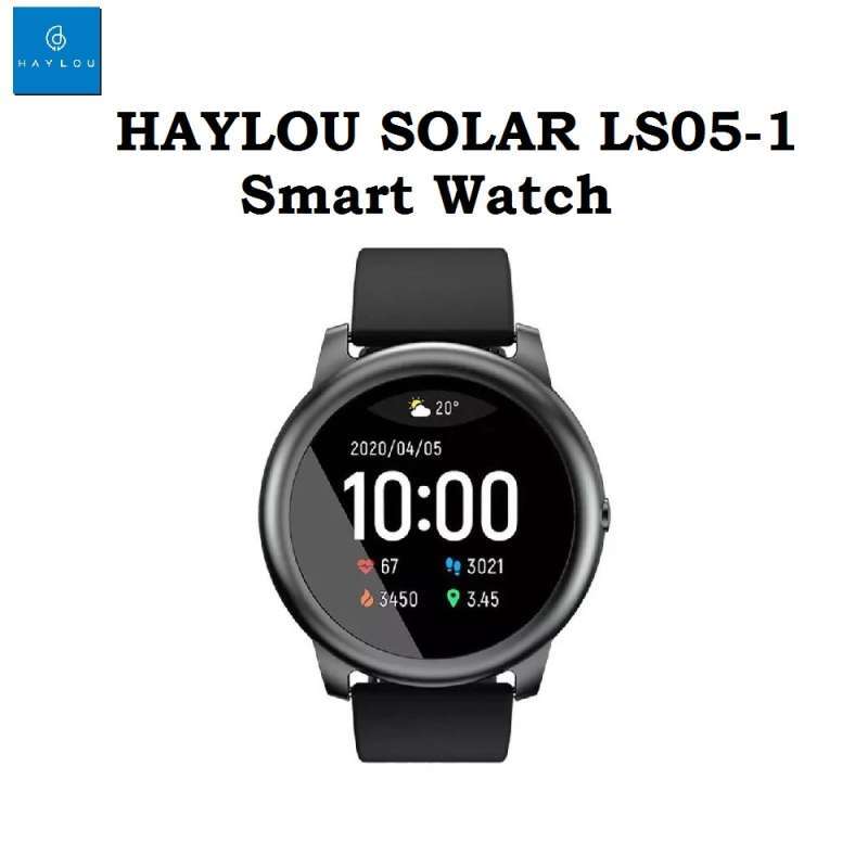 Jual Haylou Solar Ls05 1 Sporty Ip68 Smart Watch With Heart Rate Monitor Online Januari 2021 Blibli