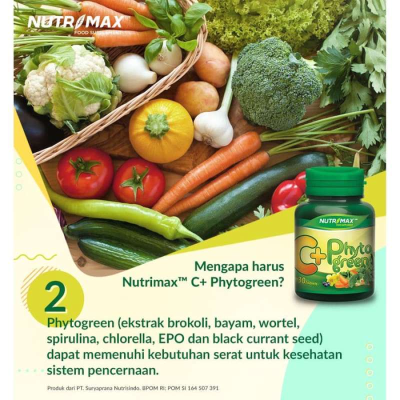 nutrimax c plus with phytogreen 30 tablet