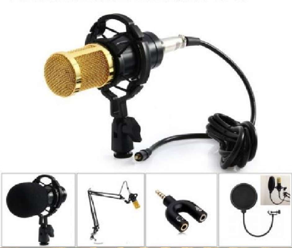 Jual Promo Paket Karaoke Recording Microphone Bm 800 Stand Mic Pop Filter Mik Mikrofon 4 7 Murah Mei 2021 Blibli
