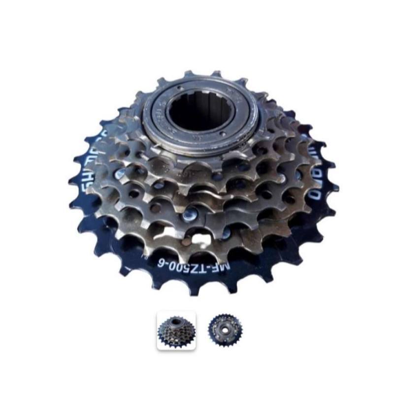 Sprocket 6 speed deals shimano