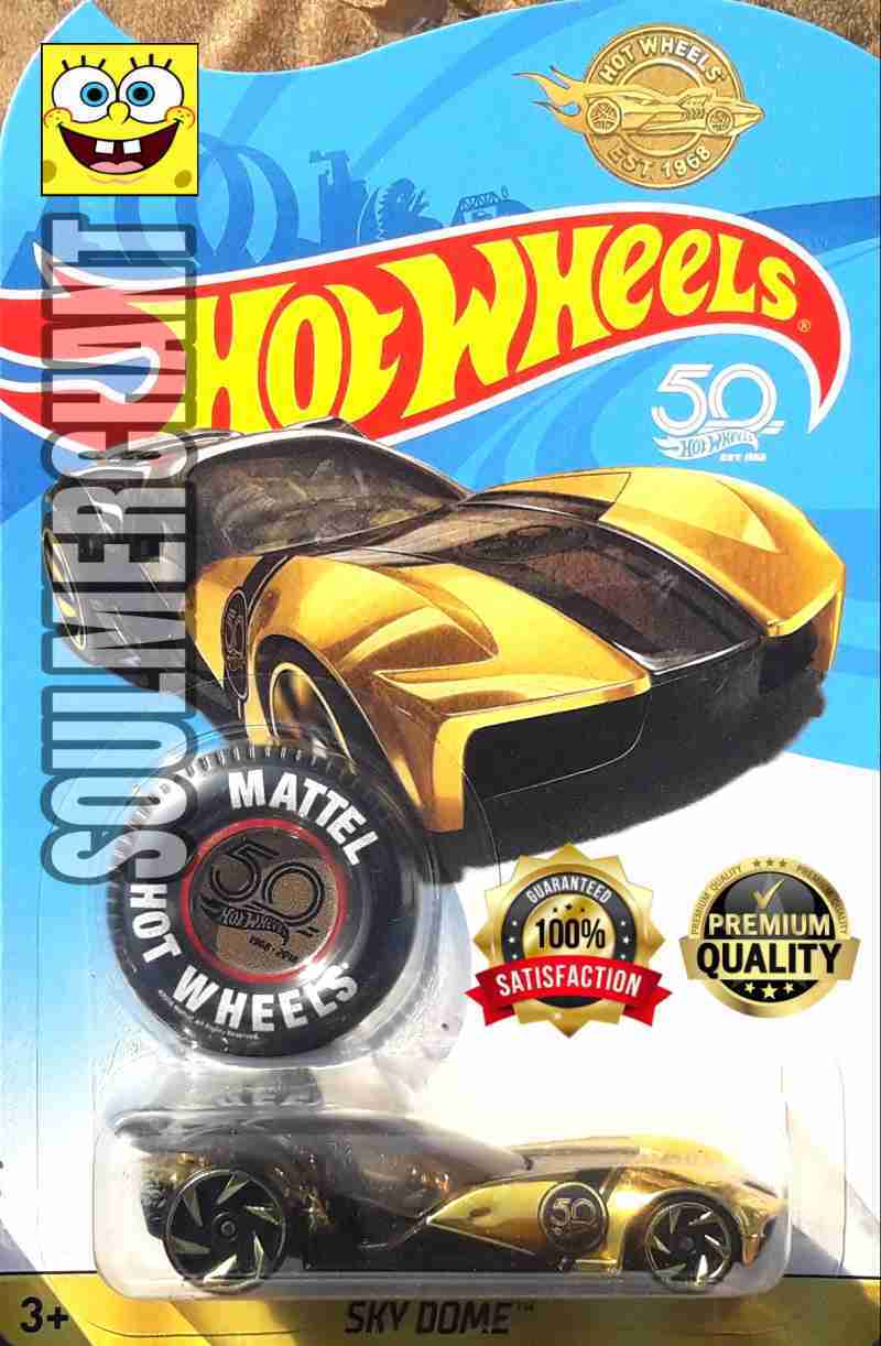 Hot wheels sky dome best sale 50th anniversary