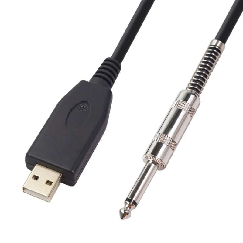 Promo 1pc 2m Guitar Audio Bass 1/4 