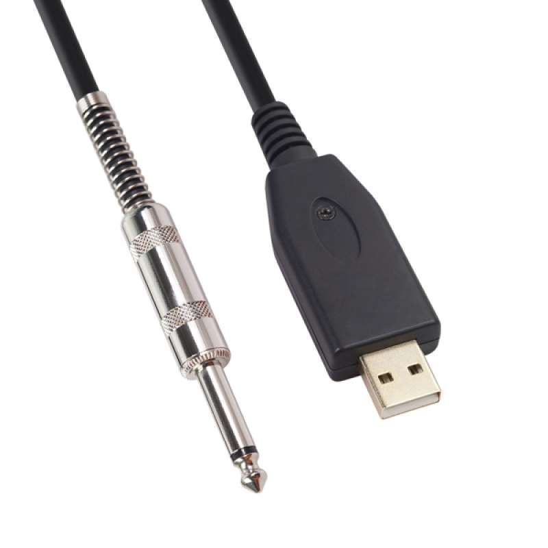 Promo 1pc 2m Guitar Audio Bass 1/4 