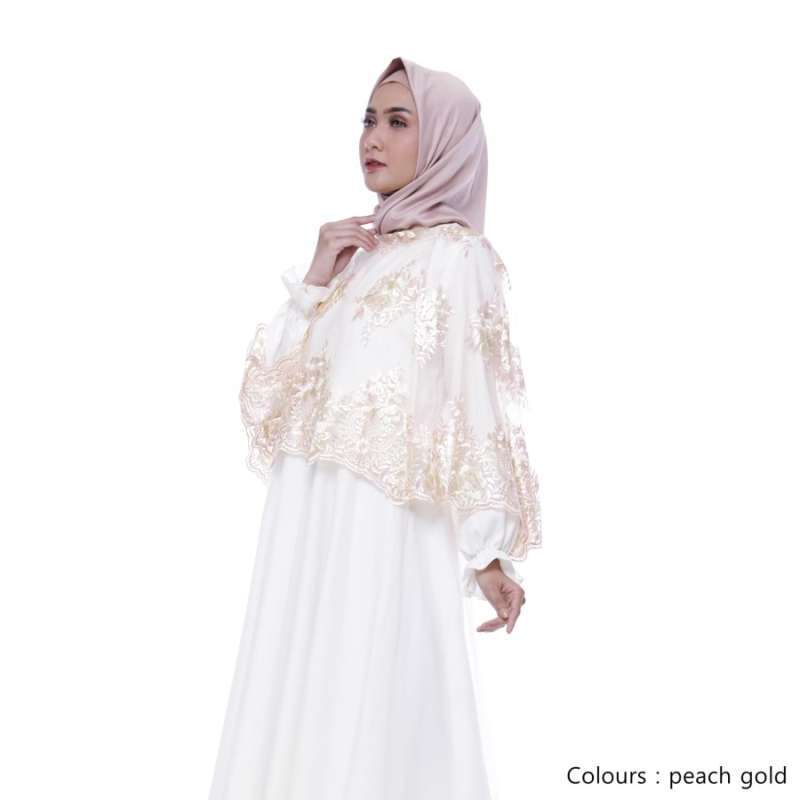 Jual Gamis Pesta Original Jasmine Maxi Dress Gold Dress Brukat Prada Ori Online April 2021 Blibli