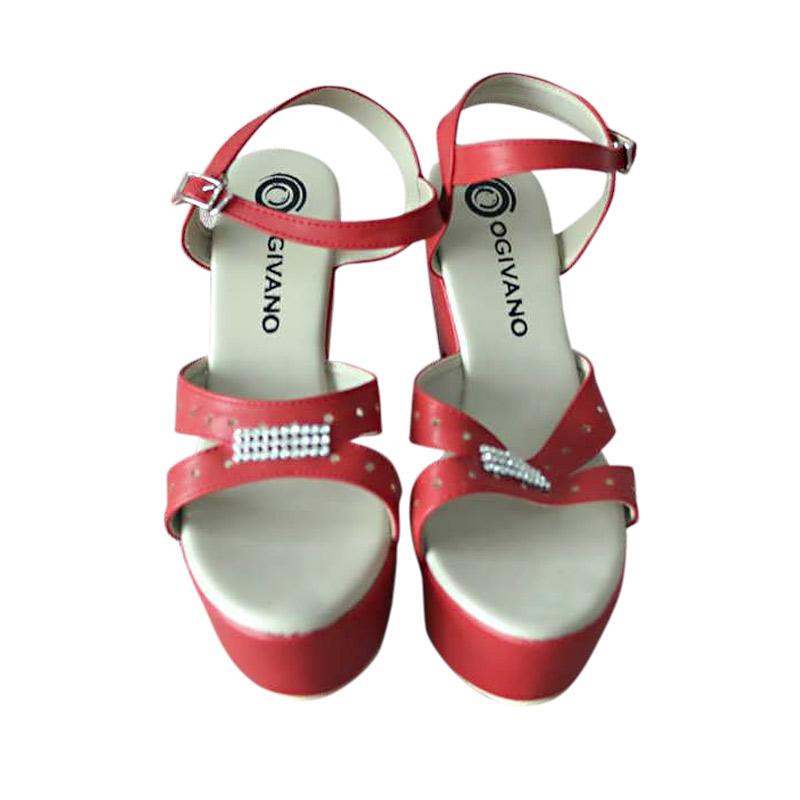 Spiccato SPSH522-S Sandal Heels Wanita - Red