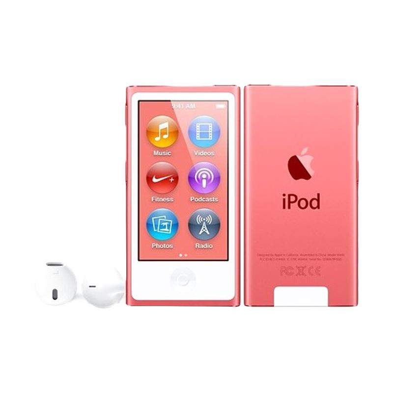 Apple iPod Nano 7 16 GB Portable Player - Pink Extra diskon 7% setiap hari Extra diskon 5% setiap hari Citibank – lebih hemat 10%