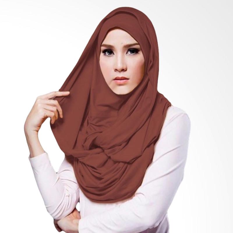 Milyarda Hijab Hana Twist - Coklat