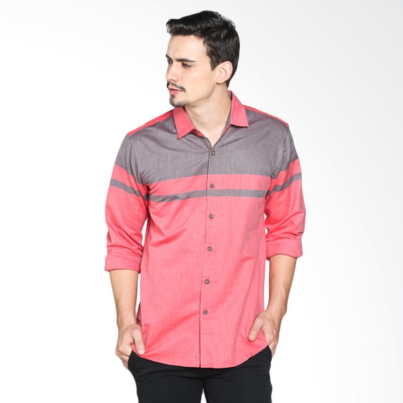 Red Cliff ZB4890JF Smart Casual Shirt - Red Extra diskon 7% setiap hari Extra diskon 5% setiap hari Citibank – lebih hemat 10%