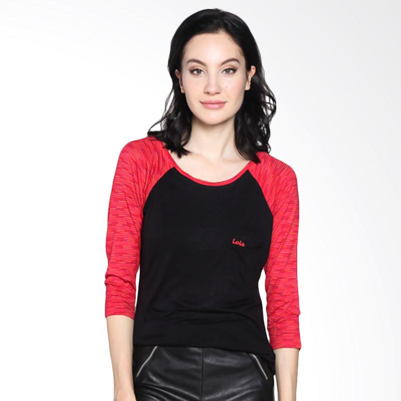 Lois Girl KSC 442 Top T-shirt - Black Red Extra diskon 7% setiap hari Extra diskon 5% setiap hari Citibank – lebih hemat 10%