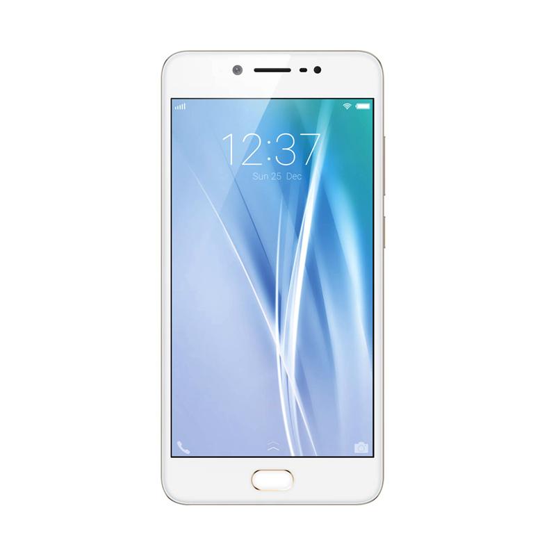 VIVO V5 Plus Smartphone - Gold [RAM 4GB/64GB]Free Tongsis