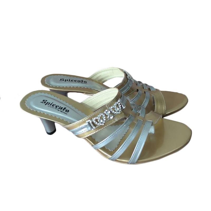Spiccato SPSH525-S Sandal Heels Wanita - Gold
