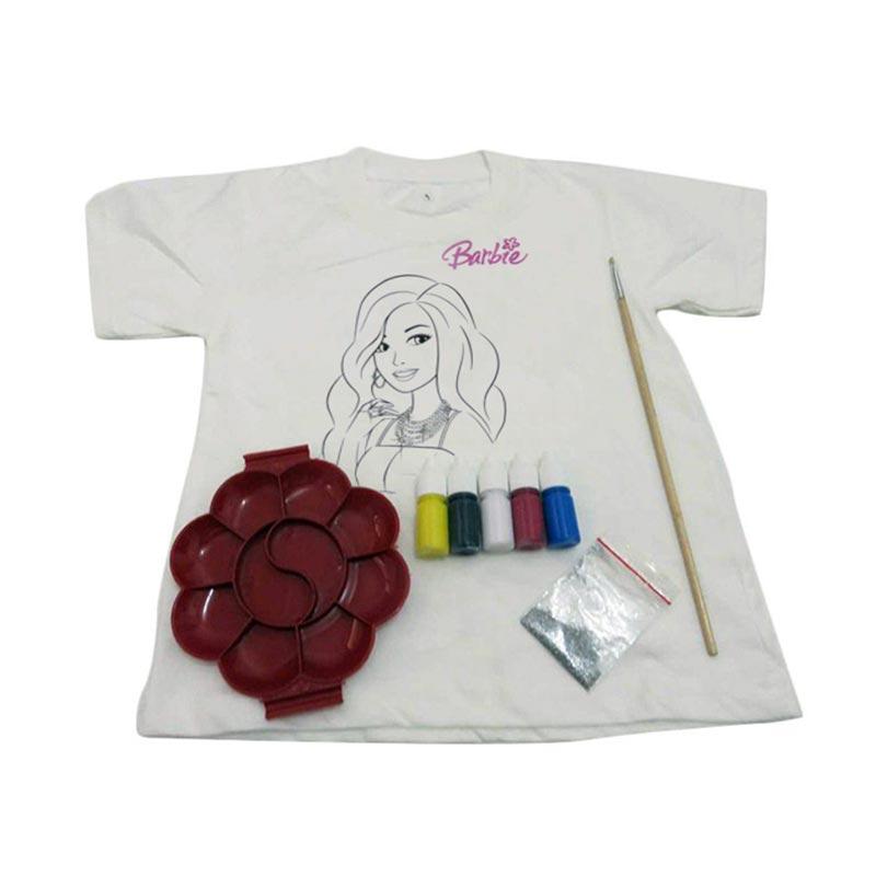 Jual Kaos Djuren Barbie Mewarnai Kaos Mainan Edukasi Online April 2021 Blibli