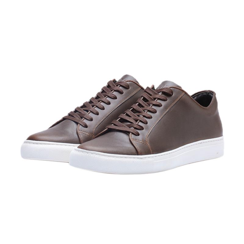 Brodo Cygnus Sneaker Shoes - Dark Brown
