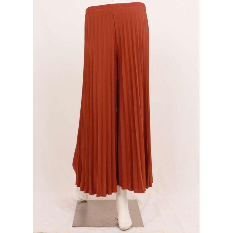 pleated flowy pants