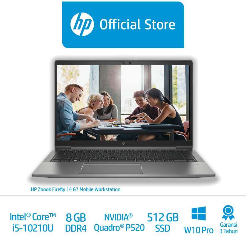 Jual Hp Zbook Firefly 14 G7 Mobile Workstation Laptop Bisnis 2g4m8pa 14 Intel Core I5 10210u 8gb Nvidia Quadro P520 4gb W10 Pro Online April 2021 Blibli