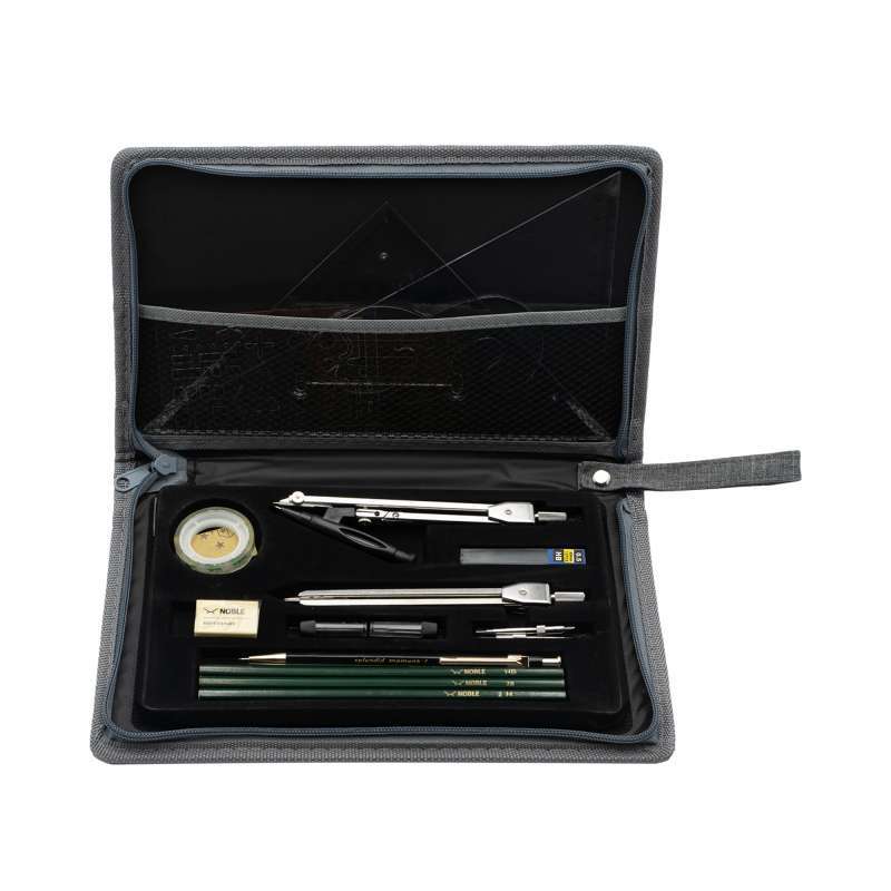 Jual Noble Nbl Compass Set With Set Square Pencils Professional Starter Pack For Students Online Februari 2021 Blibli