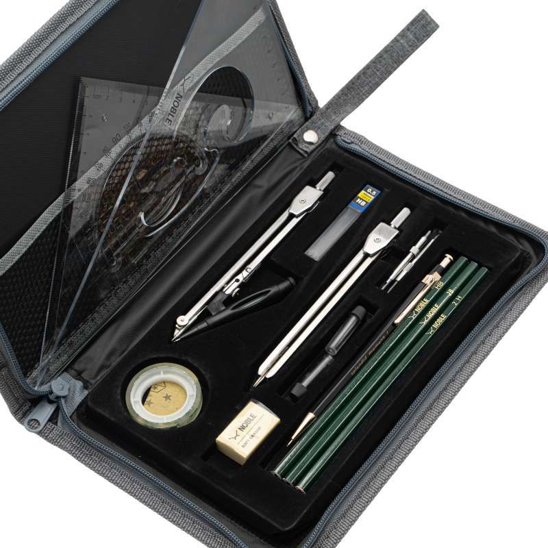 Jual Noble Nbl Compass Set With Set Square Pencils Professional Starter Pack For Students Online Februari 2021 Blibli