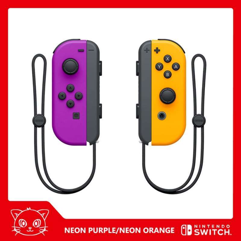 green and purple joycons