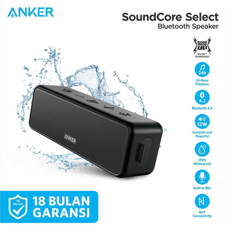 Jual Anker Soundcore Select Bluetooth Speaker A3106 Online Februari 2021 Blibli