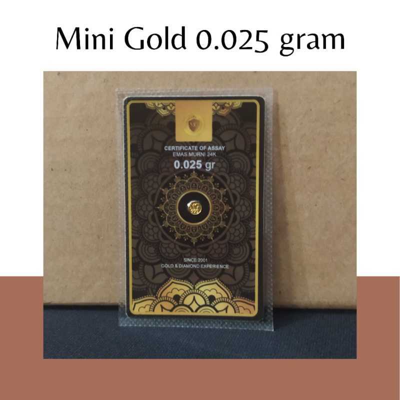 Jual Mini Gold 0 025 Gram Terbaru November 2021 Harga Murah Kualitas Terjamin Blibli
