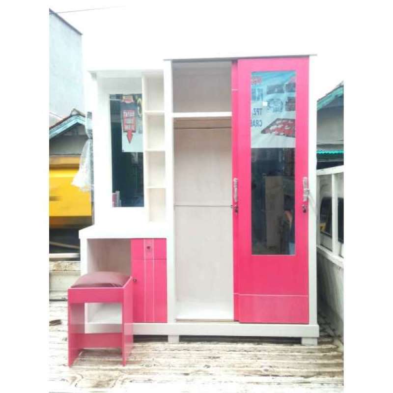 Jual Lemari Baju Lemari Baju Minimalis Lemari Pakaian Baju Lemari Pakaian Minimalis Meja Rias Murah Meja Rias Pink Online April 2021 Blibli