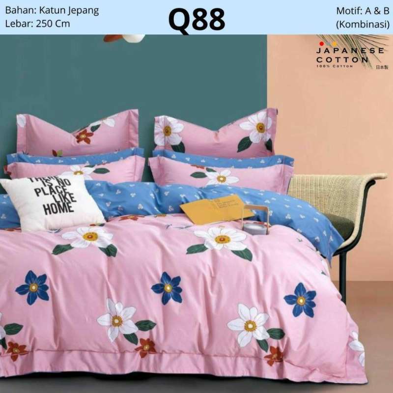 Jual Set Bedcover Sprei Katun Jepang Original Ukuran 90x200x30 Murah Mei 2021 Blibli