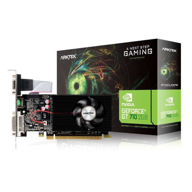 Jual VGA NVIDIA GeForce GT710 GT 710 2GB 64Bit DDR3 Arktek di
