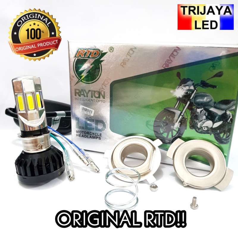 Jual Rtd Lampu Led Utama Depan 6 Sisi 35 Watt Kipas H4 Dan H6 Ac Dc Motor Mobil Original Headlamp Murah Mei 2021 Blibli