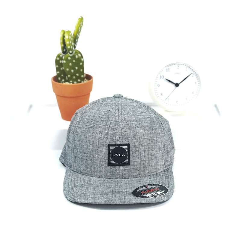 Promo RVCA Flexfit Scores Heather Topi 